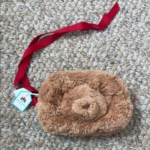 Jellycat Bartholomew Bear Plush Purse / Crossbody Bag – NWT – Teddy Bear